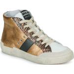 Goldene Méliné High Top Sneaker & Sneaker Boots aus Leder für Damen Größe 38 