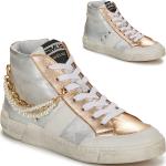 Silberne Méliné High Top Sneaker & Sneaker Boots aus Leder für Damen Größe 39 