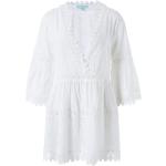 Weiße Bestickte Elegante Melissa Odabash Strandmode aus Baumwolle für Damen Größe XS 