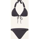 Schwarze Melissa Odabash Triangel-Bikinis aus Polyamid ohne Bügel für Damen Größe S 