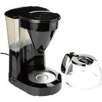 Melitta Easy - Filterkaffeemaschine - mit Glaskanne - Tropfstopp - 10 Tassen - Schwarz (1023-02)