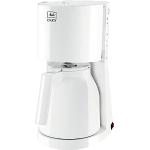 Melitta Enjoy - Filterkaffeemaschine - mit Thermokanne - Tropfstopp - 8 Tassen - Weiß (1017-05)