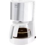 Weiße Moderne Melitta Filterkaffeemaschinen aus Kunststoff mit Kaffeemühle 