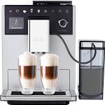 Reduzierte Silberne Melitta Manuelle Kaffeevollautomaten mit Kaffeemühle 