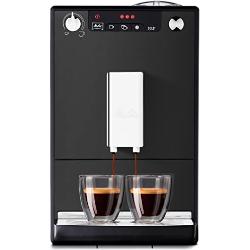 Melitta Solo - Kaffeevollautomat - 2-Tassen Funktion - verstellbarer Kaffeeauslauf - Kegelmahlwerk - 3-stufig einstellbare Kaffeestärke - Matt Schwarz (E950-444)