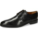 Reduzierte Schwarze Business Melvin & Hamilton Alex 1 Derby Schuhe mit Schnürsenkel aus Leder für Herren Größe 44 mit Absatzhöhe bis 3cm für den für den Herbst 