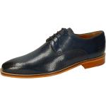 Reduzierte Blaue Business Melvin & Hamilton Alex 1 Derby Schuhe mit Schnürsenkel aus Leder für Herren Größe 47 mit Absatzhöhe bis 3cm für den für den Sommer 