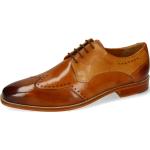 Reduzierte Braune Business Melvin & Hamilton Alex 3 Derby Schuhe mit Schnürsenkel aus Leder für Herren Größe 47 für den für den Sommer 