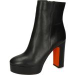 Schwarze Melvin & Hamilton High Heel Stiefeletten & High Heel Boots für Damen Größe 38 mit Absatzhöhe über 9cm 