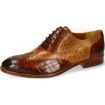 Reduzierte Braune Business Melvin & Hamilton Hochzeitsschuhe & Oxford Schuhe aus Leder für Herren Größe 47 mit Absatzhöhe bis 3cm für den für den Sommer 