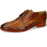 Hellbraune Business Melvin & Hamilton Brad Derby Schuhe mit Schnürsenkel aus Leder für Herren Größe 46 mit Absatzhöhe bis 3cm für den für den Sommer 