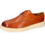 Braune Business Melvin & Hamilton Derby Schuhe für Herren Größe 46 mit Absatzhöhe bis 3cm für den für den Sommer 
