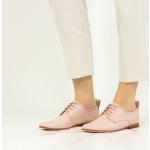 Reduzierte Pinke Unifarbene Business Melvin & Hamilton Hochzeitsschuhe & Oxford Schuhe mit Schnürsenkel aus Leder für Damen Größe 41 mit Absatzhöhe bis 3cm für den für den Frühling 