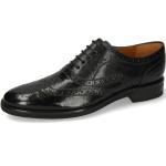 Schwarze Business Melvin & Hamilton Hochzeitsschuhe & Oxford Schuhe für Herren Größe 43 mit Absatzhöhe bis 3cm für den für den Herbst 
