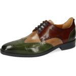 Reduzierte Business Melvin & Hamilton Derby Schuhe mit Schnürsenkel aus Leder für Herren Größe 42 mit Absatzhöhe bis 3cm für den für den Herbst 