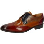 Bunte Business Melvin & Hamilton Jeff 14 Derby Schuhe mit Schnürsenkel aus Leder für Herren Größe 47 