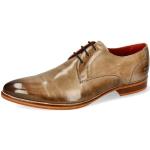 Braune Business Melvin & Hamilton Toni Derby Schuhe mit Schnürsenkel für Herren Größe 40 