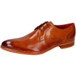 Braune Business Melvin & Hamilton Toni Derby Schuhe mit Schnürsenkel aus Leder für Herren Größe 42 