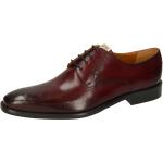 Reduzierte Rote Business Melvin & Hamilton Dylan Derby Schuhe mit Schnürsenkel aus Leder für Herren Größe 44 mit Absatzhöhe bis 3cm für den für den Herbst 