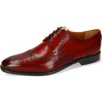 Reduzierte Rote Business Melvin & Hamilton Dylan Derby Schuhe mit Schnürsenkel aus Leder für Herren Größe 46 mit Absatzhöhe bis 3cm für den für den Herbst 