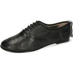 Schwarze Business Melvin & Hamilton Hochzeitsschuhe & Oxford Schuhe mit Schnürsenkel für Damen Größe 39 mit Absatzhöhe bis 3cm für den für den Sommer 