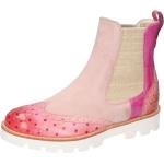 Pinke Elegante Melvin & Hamilton Chelsea-Boots für Damen Größe 41 mit Absatzhöhe bis 3cm für den für den Sommer 