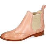 Pinke Elegante Melvin & Hamilton Jessy Ankle Boots & Klassische Stiefeletten für Damen Größe 38 mit Absatzhöhe bis 3cm für den für den Sommer 