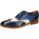 Blaue Business Melvin & Hamilton Hochzeitsschuhe & Oxford Schuhe aus Leder für Herren Größe 44 mit Absatzhöhe bis 3cm für den für den Sommer 