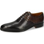 Reduzierte Graue Business Melvin & Hamilton Lewis Hochzeitsschuhe & Oxford Schuhe aus Leder für Herren Größe 46 mit Absatzhöhe bis 3cm 