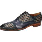 Reduzierte Blaue Business Melvin & Hamilton Lewis Hochzeitsschuhe & Oxford Schuhe aus Leder für Herren Größe 47 mit Absatzhöhe bis 3cm für den für den Sommer 