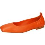 Orange Elegante Melvin & Hamilton Damenballerinas aus Leder leicht Größe 40 mit Absatzhöhe bis 3cm für den für den Sommer 