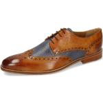 Braune Business Melvin & Hamilton Martin Derby Schuhe mit Schnürsenkel aus Leder für Herren Größe 41 mit Absatzhöhe bis 3cm für den für den Sommer 