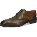 Reduzierte Grüne Business Melvin & Hamilton Marvin Derby Schuhe mit Schnürsenkel aus Leder für Herren Größe 45 mit Absatzhöhe bis 3cm für den für den Herbst 
