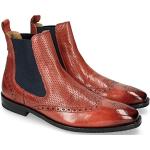 Rote Melvin & Hamilton Chelsea-Boots für Herren Größe 49 