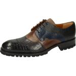Reduzierte Business Melvin & Hamilton Derby Schuhe mit Schnürsenkel aus Leder für Herren Größe 45 