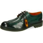 Grüne Business Melvin & Hamilton Derby Schuhe mit Schnürsenkel aus Leder für Herren Größe 45 mit Absatzhöhe bis 3cm für den für den Herbst 