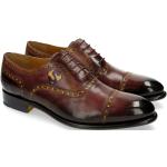 Reduzierte Bordeauxrote Business Melvin & Hamilton Dandy Schuhe für Herren Größe 42 mit Absatzhöhe bis 3cm für den für den Frühling 