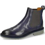 Blaue Melvin & Hamilton Ankle Boots & Klassische Stiefeletten aus Leder für Damen Größe 40 für den für den Herbst 