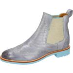 Auberginefarbene Elegante Melvin & Hamilton Ankle Boots & Klassische Stiefeletten für Damen Größe 38 mit Absatzhöhe bis 3cm für den für den Sommer 