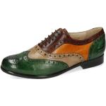 Reduzierte Business Melvin & Hamilton Hochzeitsschuhe & Oxford Schuhe mit Schnürsenkel aus Leder für Damen Größe 40 mit Absatzhöhe bis 3cm für den für den Herbst 