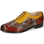 Reduzierte Business Melvin & Hamilton Hochzeitsschuhe & Oxford Schuhe mit Schnürsenkel aus Leder für Damen Größe 40 mit Absatzhöhe bis 3cm für den für den Herbst 