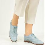 Blaue Business Melvin & Hamilton Hochzeitsschuhe & Oxford Schuhe mit Schnürsenkel für Damen Größe 40 mit Absatzhöhe bis 3cm für den für den Frühling 