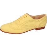 Gelbe Business Melvin & Hamilton Hochzeitsschuhe & Oxford Schuhe mit Schnürsenkel aus Leder für Damen Größe 41 mit Absatzhöhe bis 3cm für den für den Sommer 