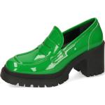 Grüne Melvin & Hamilton High Heels & Stiletto-Pumps aus Leder für Damen Größe 38 mit Absatzhöhe 5cm bis 7cm 
