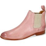 Pinke Melvin & Hamilton Susan Chelsea-Boots für Damen Größe 39 mit Absatzhöhe bis 3cm für den für den Frühling 