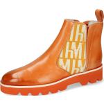 Orange Elegante Melvin & Hamilton Susan Chelsea-Boots für Damen Größe 41 mit Absatzhöhe bis 3cm für den für den Sommer 