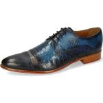 Blaue Business Melvin & Hamilton Toni Derby Schuhe mit Schnürsenkel für Herren Größe 43 mit Absatzhöhe bis 3cm für den für den Sommer 