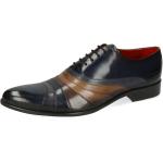 Reduzierte Blaue Business Melvin & Hamilton Toni Hochzeitsschuhe & Oxford Schuhe aus Leder für Herren Größe 42 mit Absatzhöhe bis 3cm für den für den Herbst 