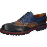 Reduzierte Blaue Business Melvin & Hamilton Trevor Hochzeitsschuhe & Oxford Schuhe aus Leder für Herren Größe 45 mit Absatzhöhe 3cm bis 5cm für den für den Herbst 