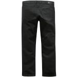 Schwarze MEN PLUS 5-Pocket Jeans aus Denim für Herren Große Größen 